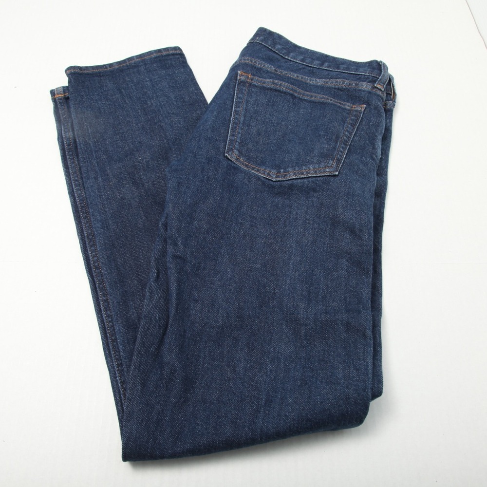 Everlane The Selvedge Slim Fit Jean Mens 31x32 Dark Wash Indigo Selvedge